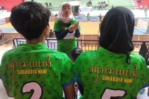 Javanese Script in Indonesian Street Soccer National Championship Match.
