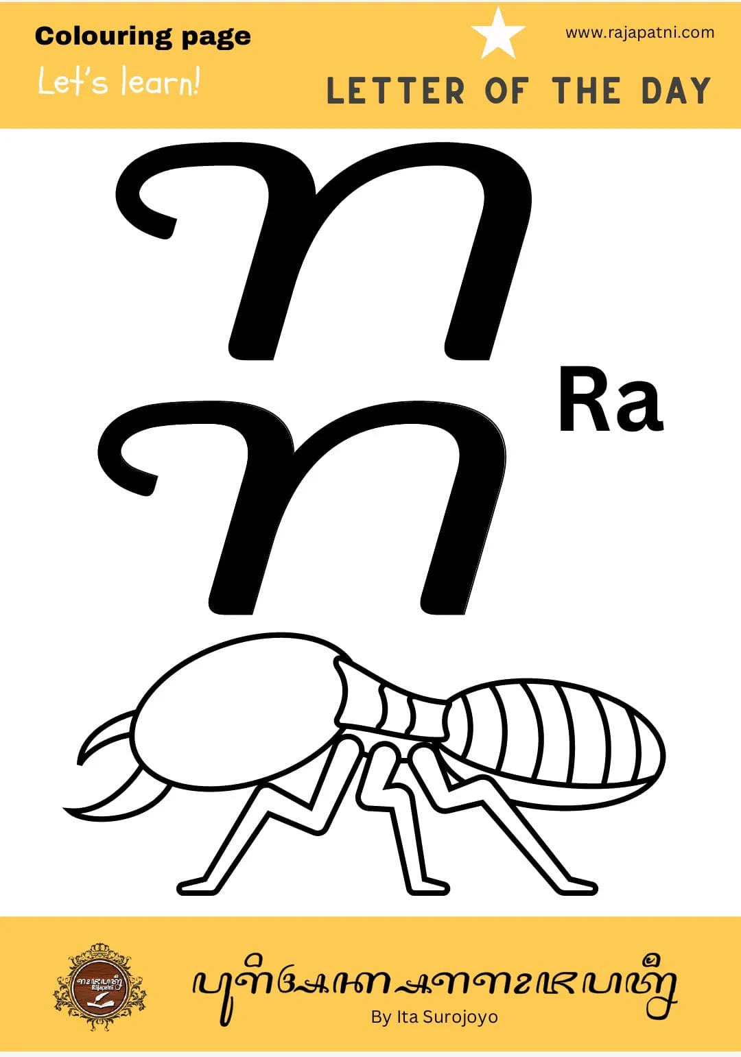 Ayo Sinau Aksara RA