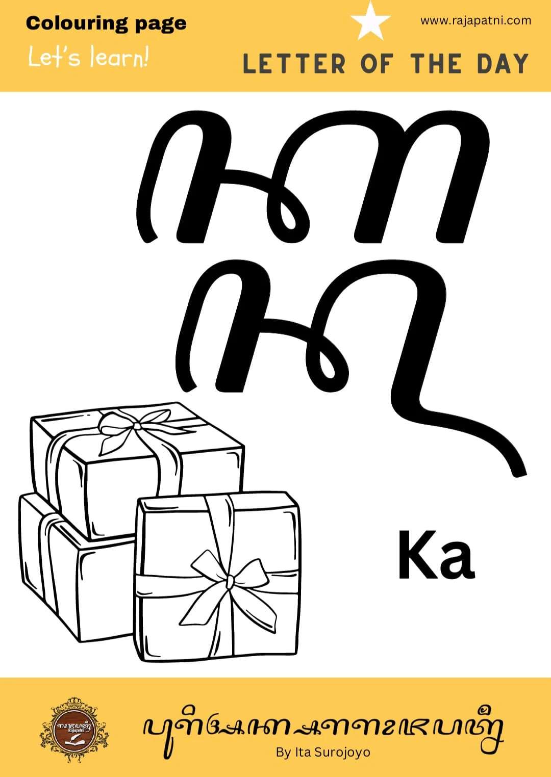 Ayo Sinau Aksara KA