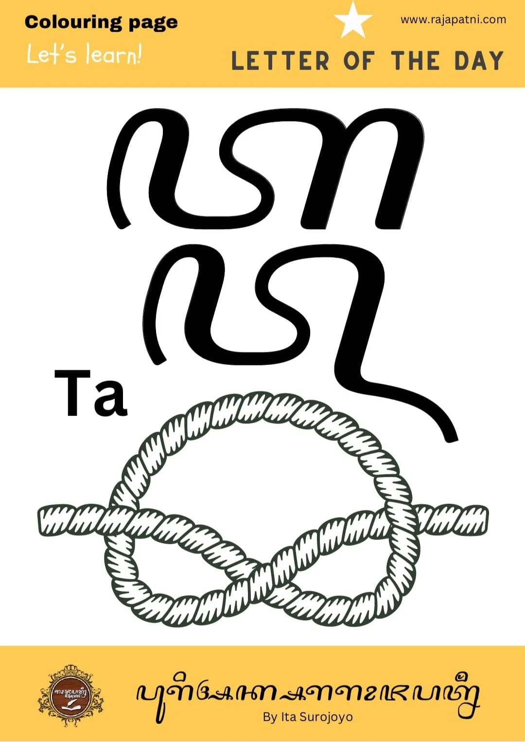 Ayo Sinau Aksara TA
