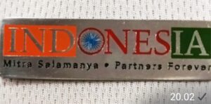 Konfigurasi Aksara. Dua negara dalam satu kata – Indonesia.
