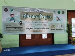 Aksara Bukannya Aksara Jawa Saja, Tapi Ada Lainnya di Surabaya. Aksara Adalah Aksara Nusantara.