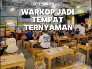 Warung Kopi Ruang Diskusi Yang Nyaman.