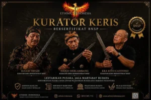 Ethnic Indonesia Bangun Jejak Digital Pusaka, Satu Keris Dikaji Tiga Kurator.      