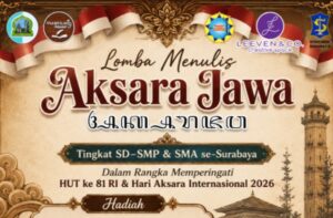 Lomba Menulis Indah Aksara Jawa Dalam Rangka Menyambut Hari Aksara Internasional 2026.