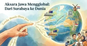 Lomba Menulis Aksara Jawa di Surabaya Libatkan Partisipasi Jaringan Lokal, Regional, Nasional dan Internasional.